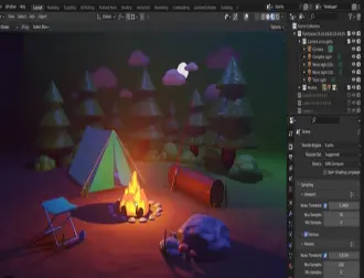 Interface Blender 2